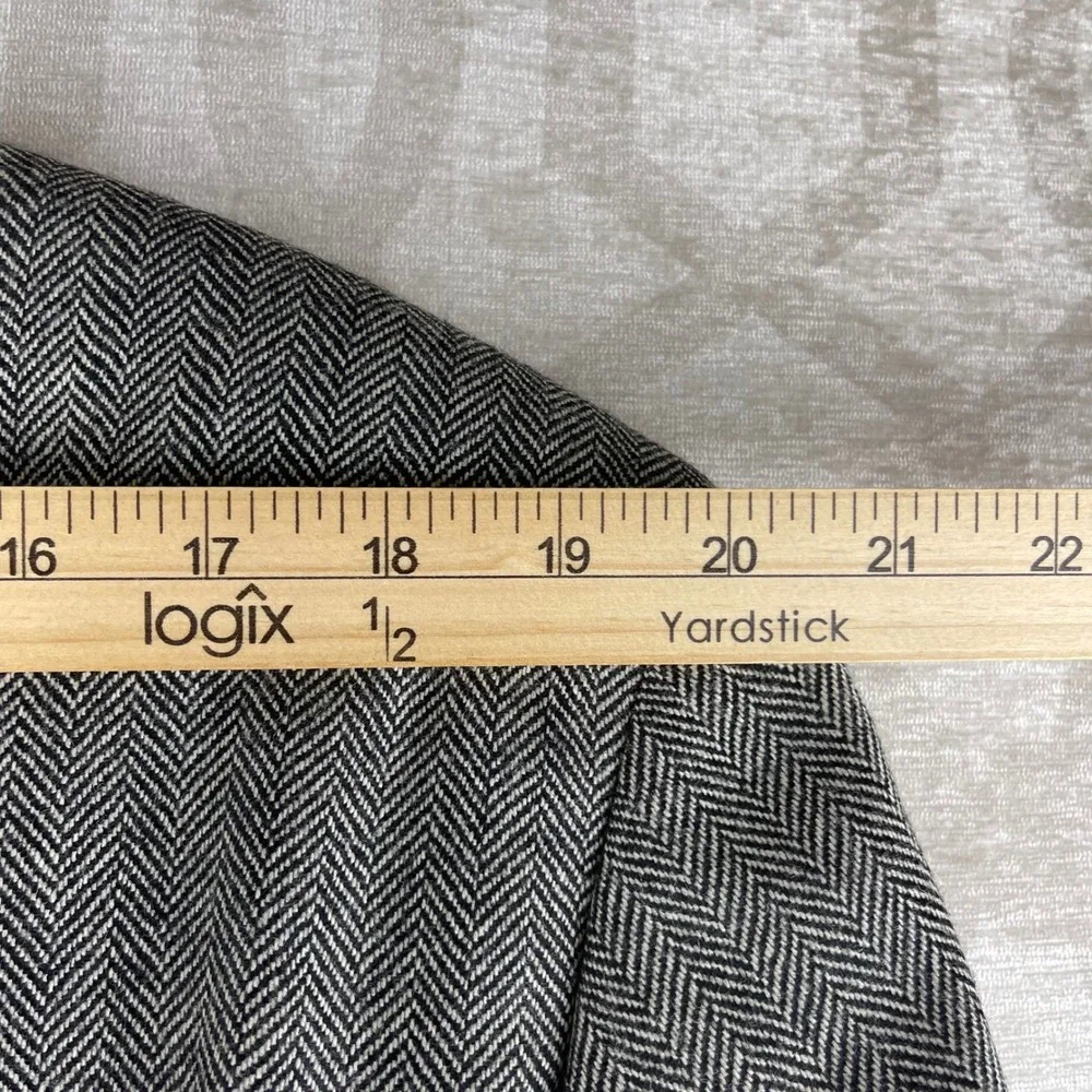 Lauren‎ Ralph Lauren Sport Coat Mens 42R Gray Excellent Herringbone Lambswool